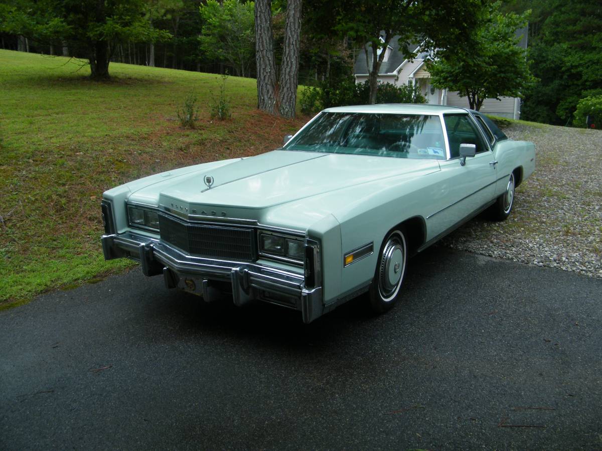 Cadillac-El-dorado-1977-green-177027-2