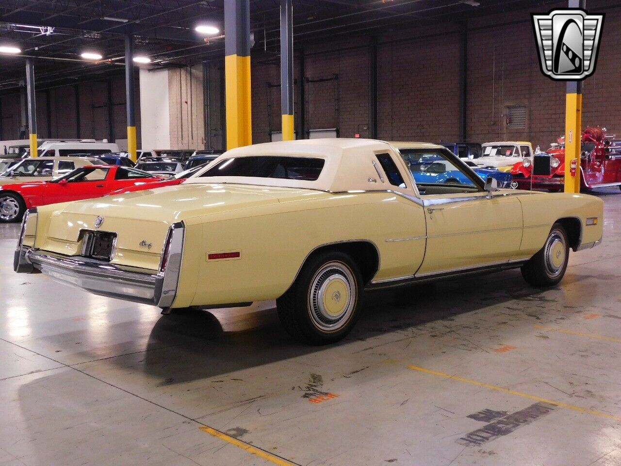 Cadillac-Eldorado-1978-Yellow-Yellow-50305-4