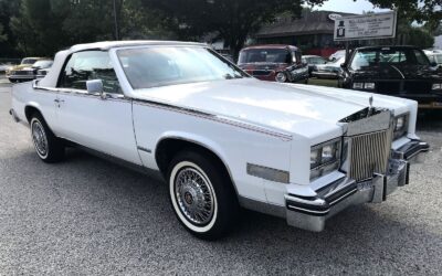 Cadillac Eldorado  1985 à vendre