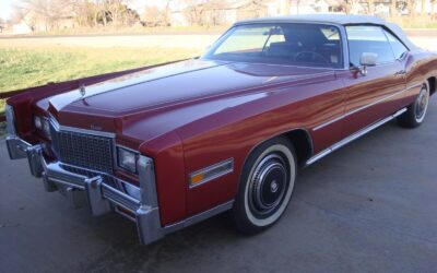 Cadillac Eldorado Cabriolet 1976 à vendre