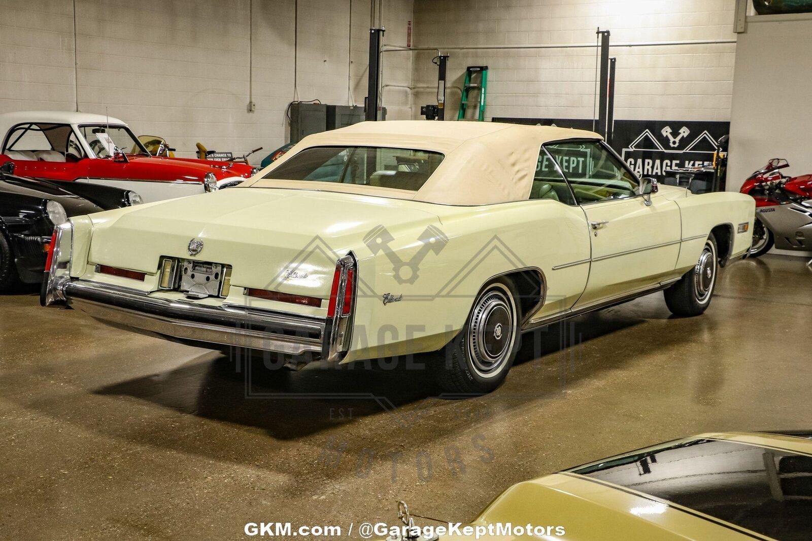 Cadillac-Eldorado-Cabriolet-1976-Yellow-Tan-146378-11