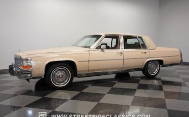 Cadillac-Fleetwood-Berline-1986-Beige-Beige-1181-6