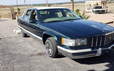 Cadillac-Fleetwood-brougham-1995-green-160934-3