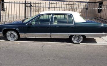 Cadillac-Fleetwood-brougham-1995-green-160934-4