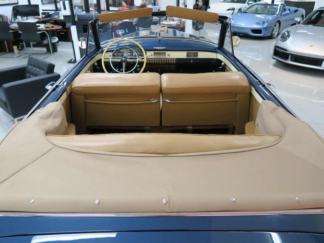 Cadillac-Series-62-Cabriolet-1949-Blue-Brown-101432-35