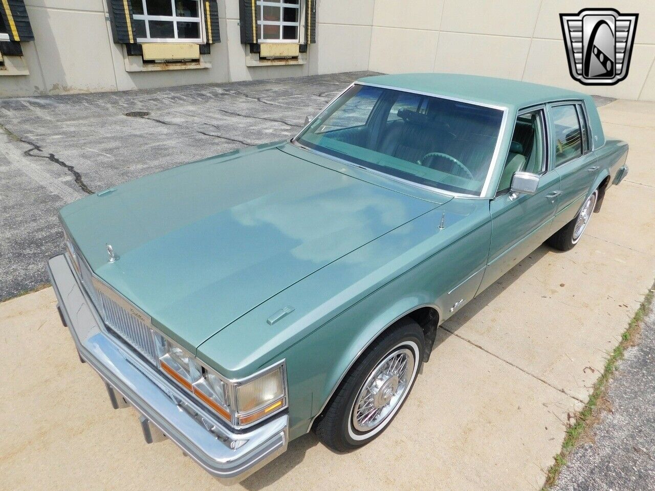 Cadillac-Seville-Berline-1977-Green-Green-90719-2