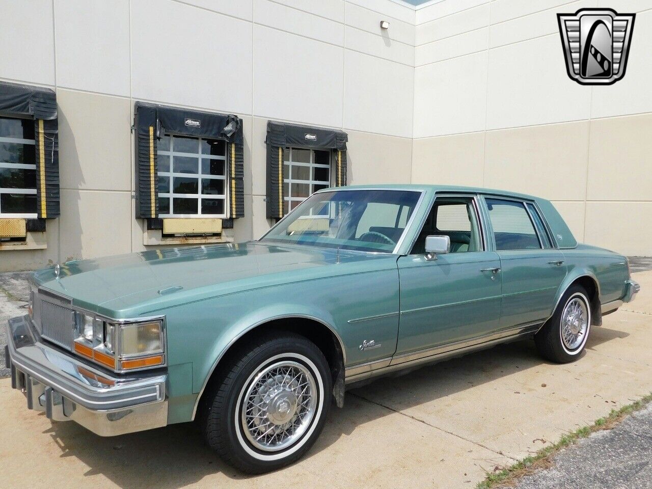 Cadillac-Seville-Berline-1977-Green-Green-90719-7