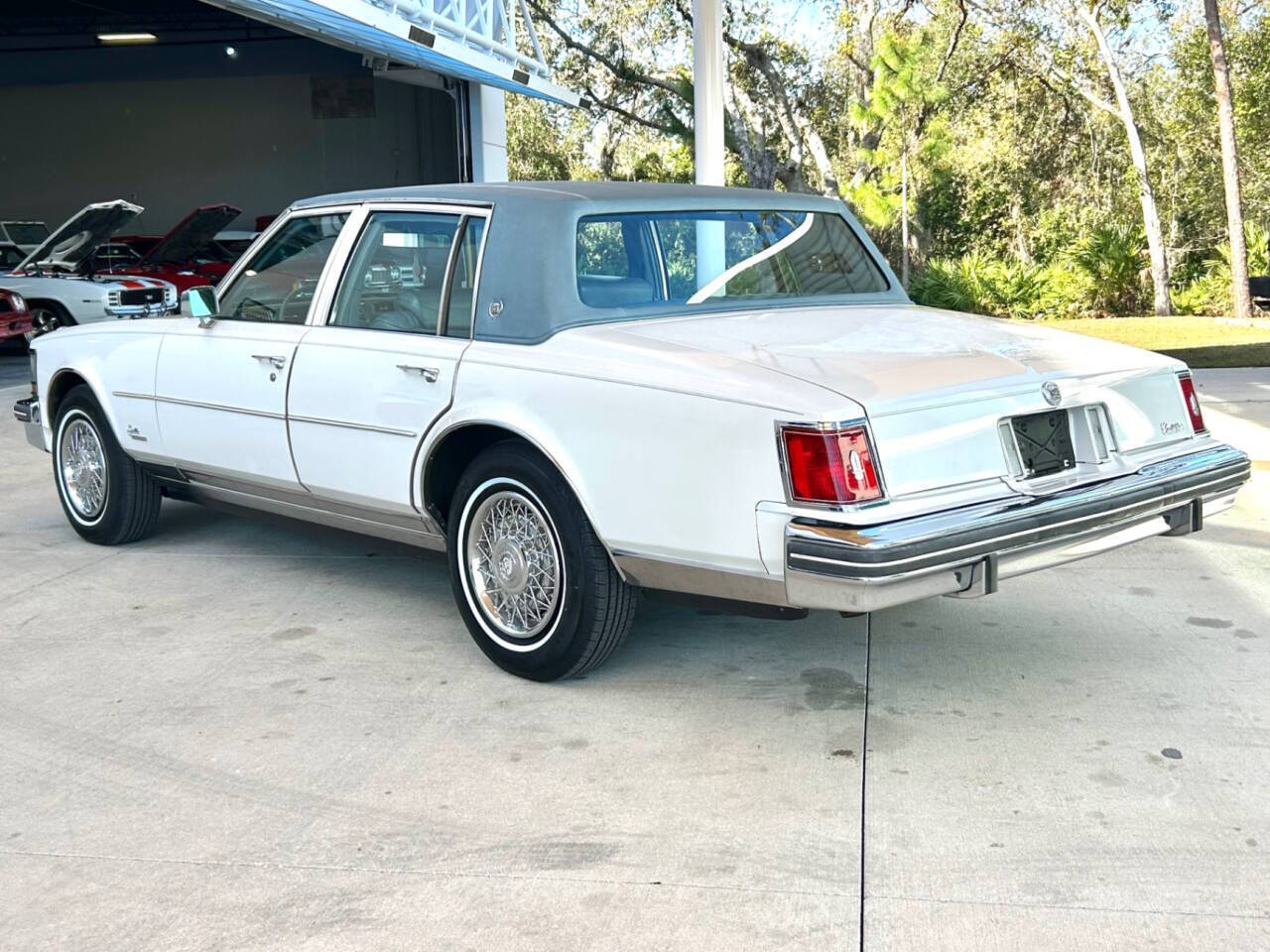 Cadillac-Seville-Cabriolet-1979-White-Blue-41864-9