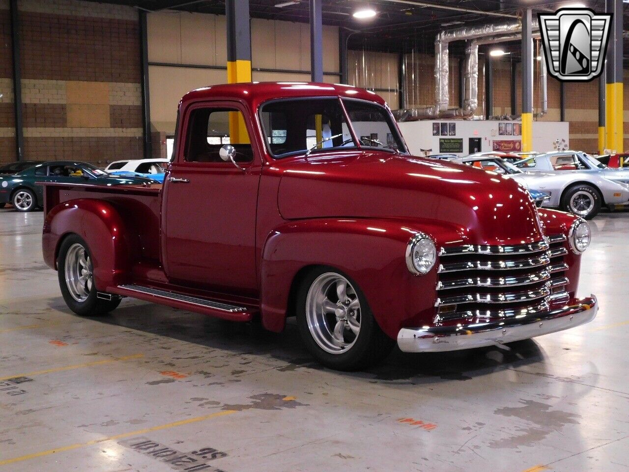 Chevrolet-3100-5-Window-1950-Red-Tan-3658-5