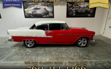 Chevrolet-Bel-Air-350-cu-in-V8-Coupe-1955-Red-White-62676-3