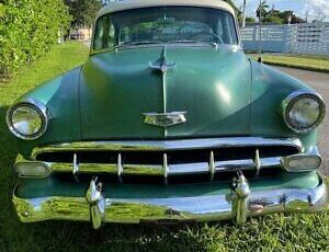 Chevrolet-Bel-Air150210-Berline-1954-Green-Green-40234-1