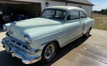 Chevrolet-Bel-Air150210-Berline-1954-Green-Green-78858-1