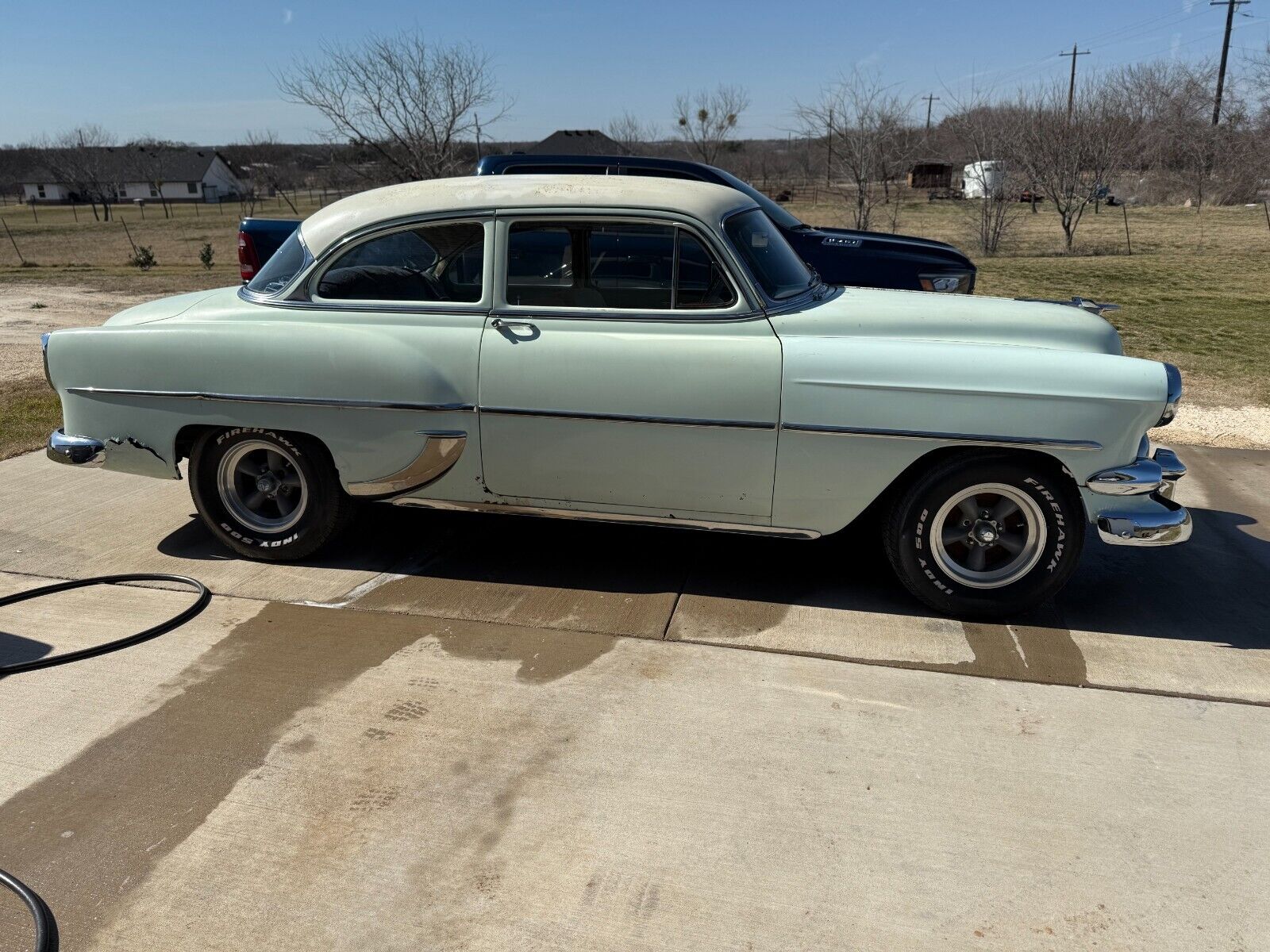 Chevrolet-Bel-Air150210-Berline-1954-Green-Green-78858-4