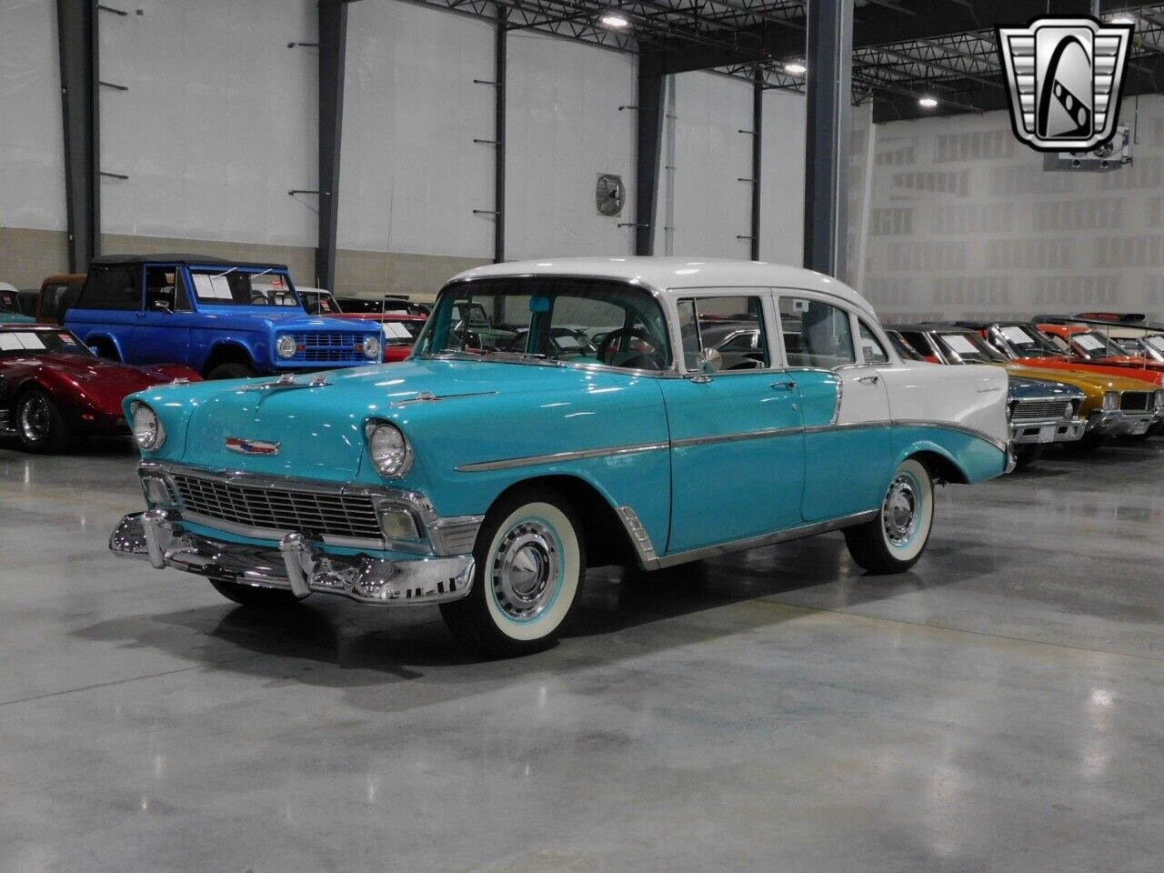 Chevrolet-Bel-Air150210-Berline-1956-Blue-Blue-1186-2