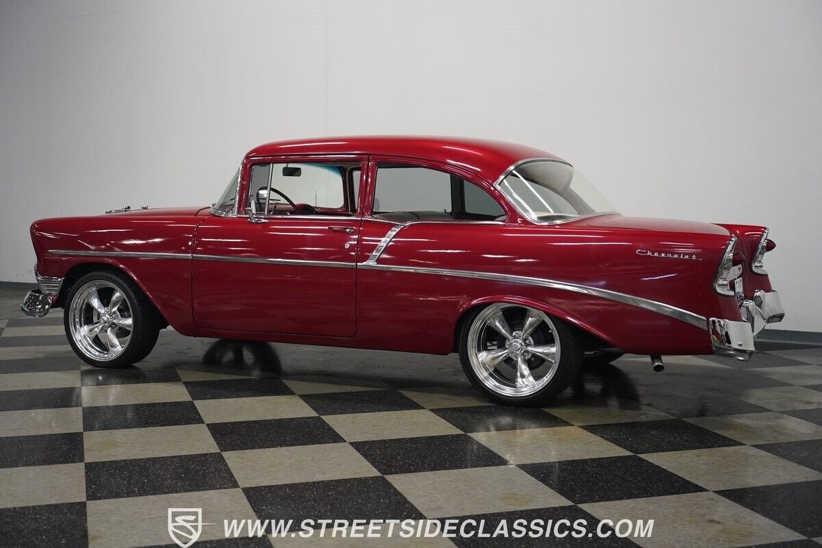 Chevrolet-Bel-Air150210-Berline-1956-Red-Maroon-88121-10