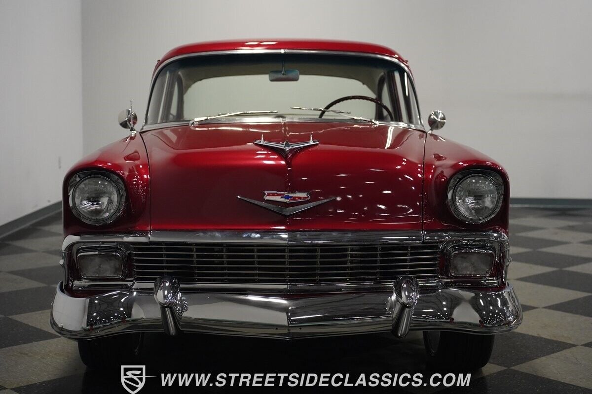 Chevrolet-Bel-Air150210-Berline-1956-Red-Maroon-88121-5