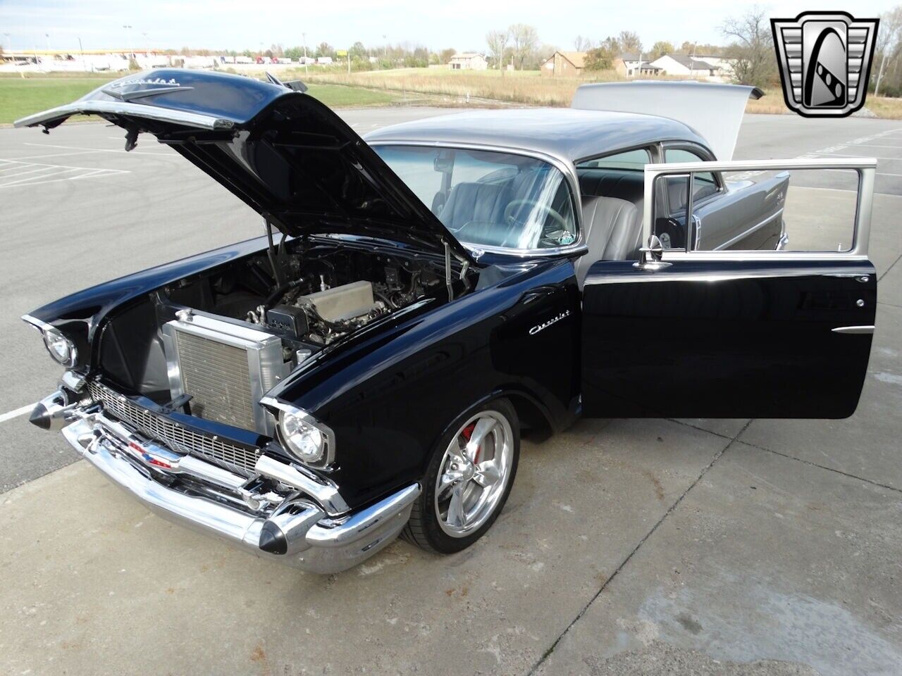 Chevrolet-Bel-Air150210-Berline-1957-Black-Gray-53924-11