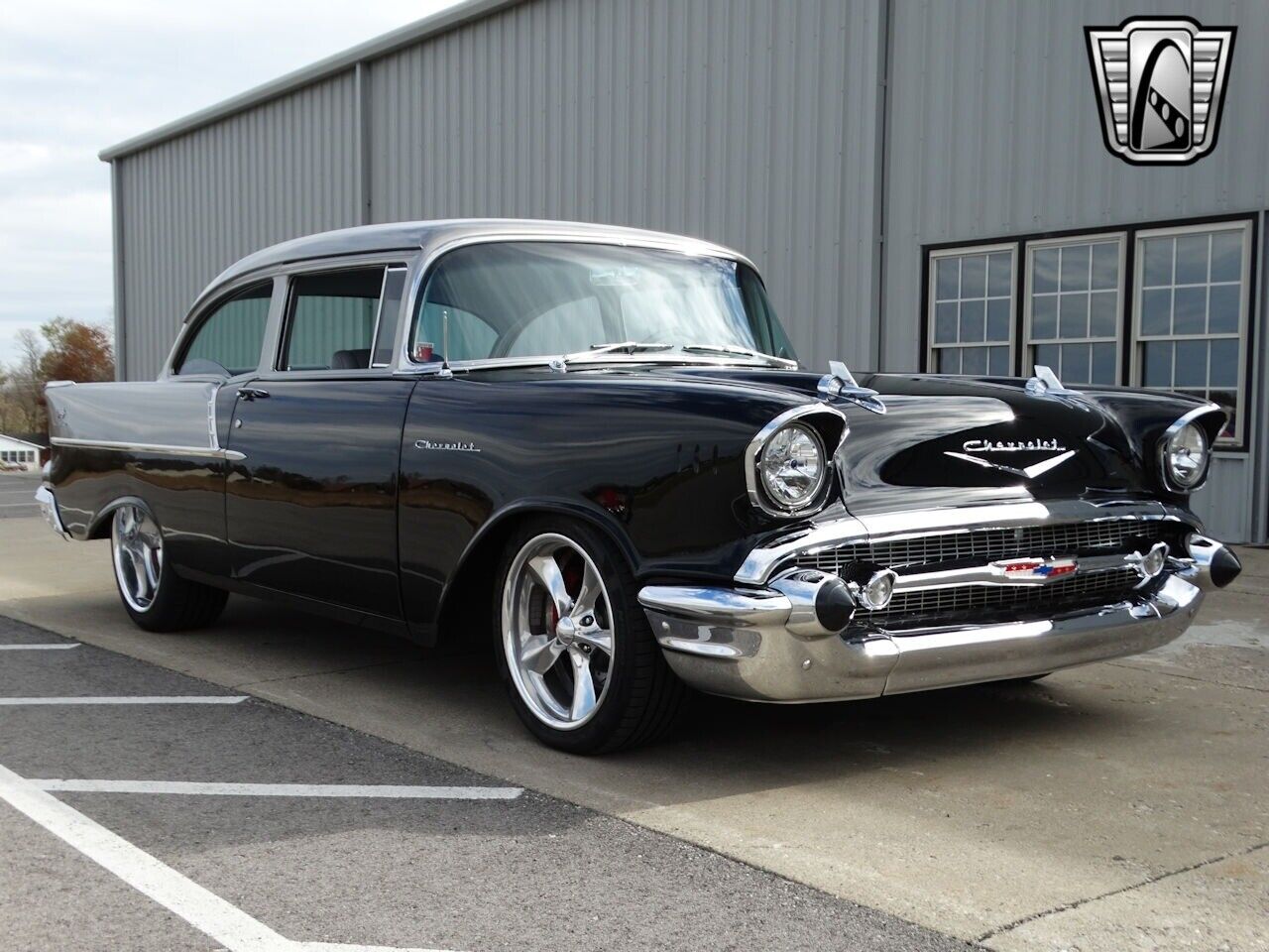 Chevrolet-Bel-Air150210-Berline-1957-Black-Gray-53924-9