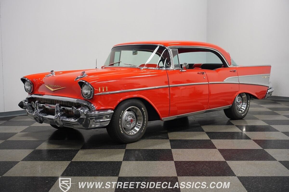 Chevrolet-Bel-Air150210-Berline-1957-Red-Red-145485-7