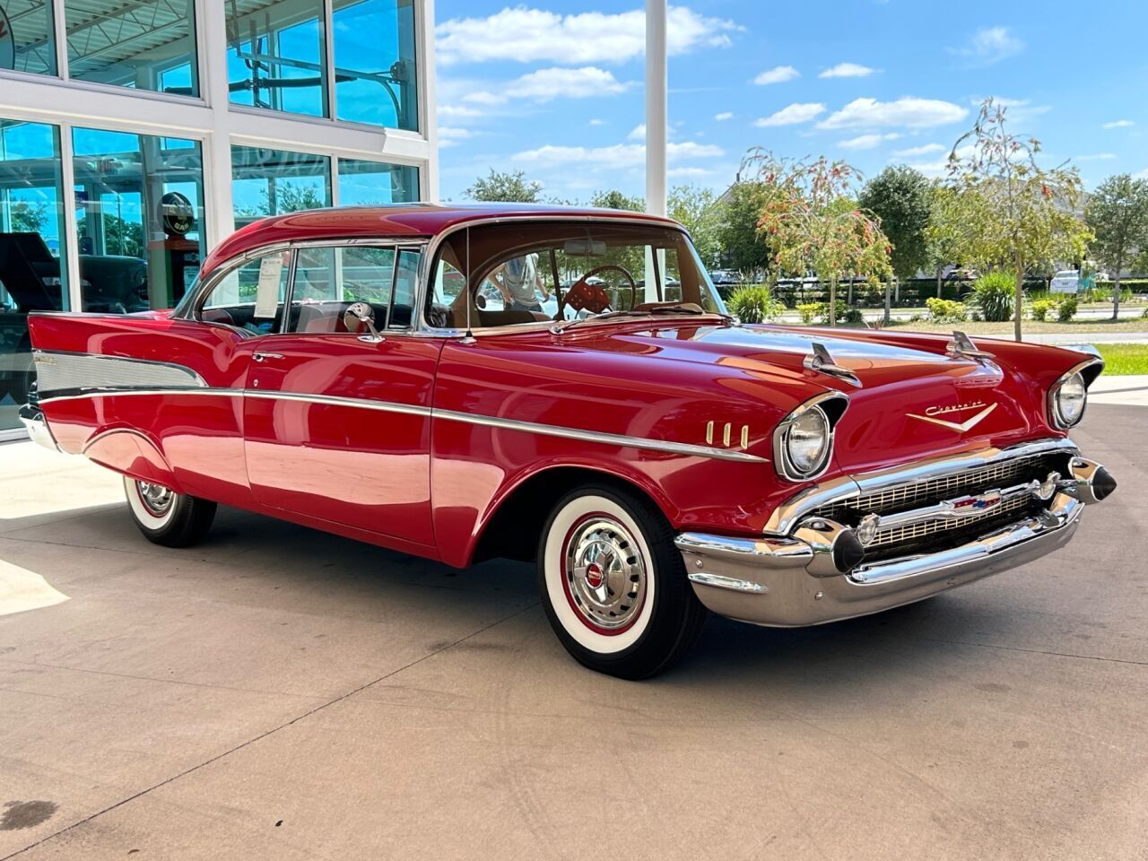 Chevrolet-Bel-Air150210-Berline-1957-Red-Red-398-2