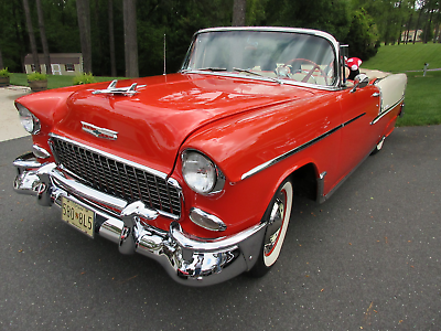 Chevrolet-Bel-Air150210-Cabriolet-1955-Red-Red-5615-1