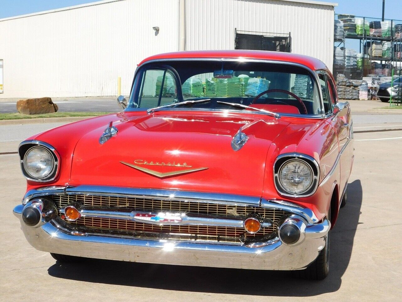 Chevrolet-Bel-Air150210-Coupe-1957-Red-Black-74197-11