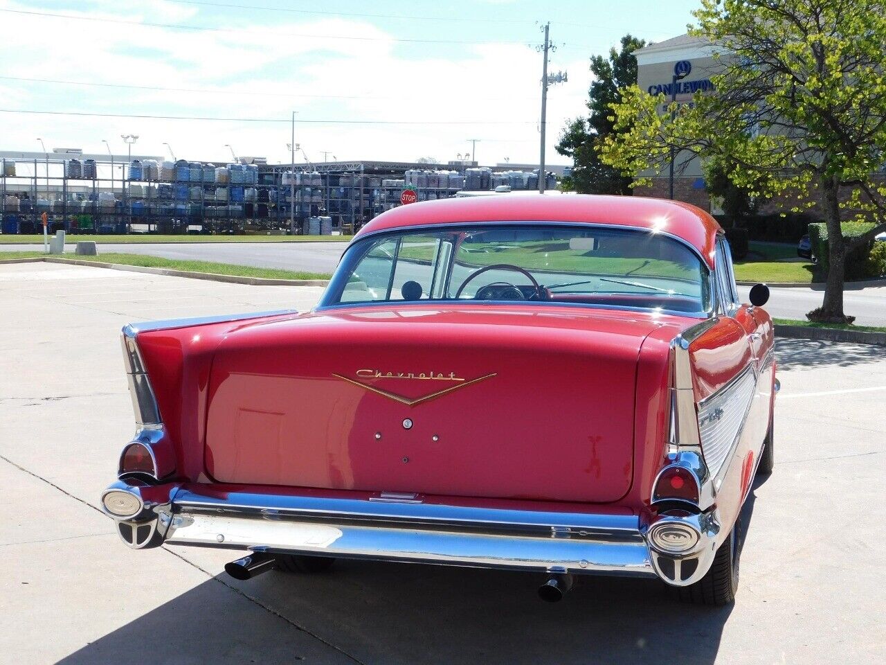 Chevrolet-Bel-Air150210-Coupe-1957-Red-Black-74197-6