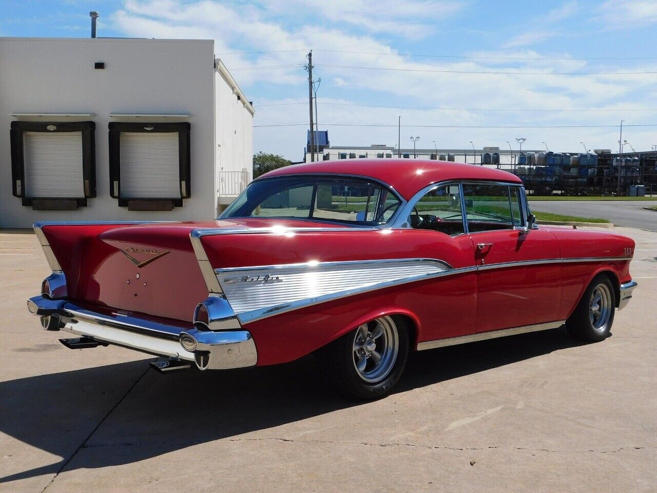 Chevrolet-Bel-Air150210-Coupe-1957-Red-Black-74197-7