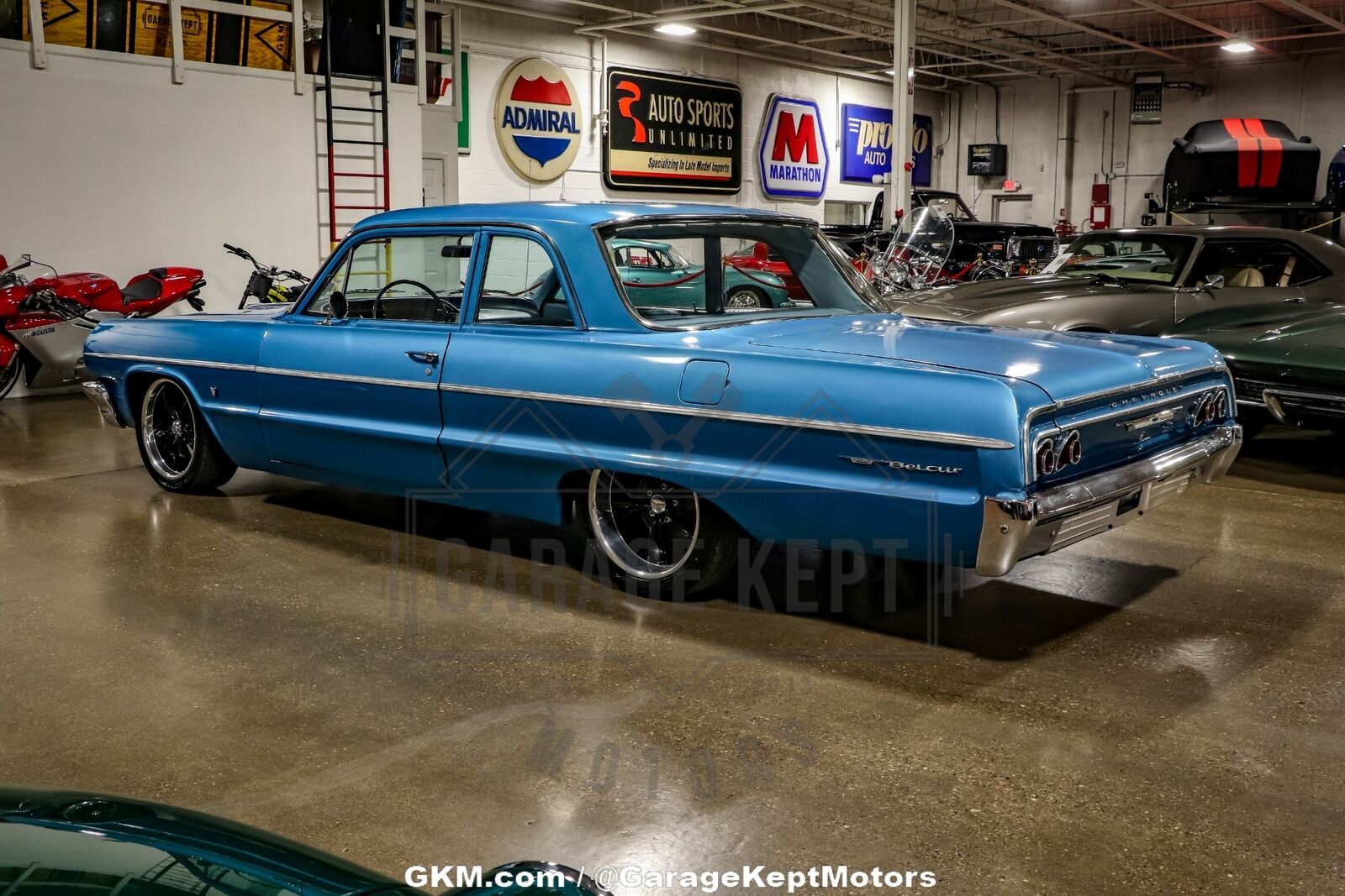 Chevrolet-Bel-Air150210-Coupe-1964-Blue-Blue-133559-5