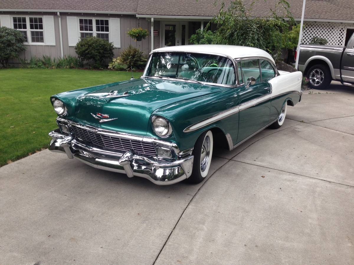 Chevrolet-Bel-air-1956-green-1609