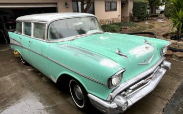 Chevrolet-Belair-1957-green-19867-5