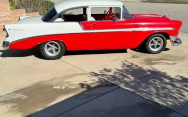 Chevrolet-Belair-two-door-post-1956-red-46671-2