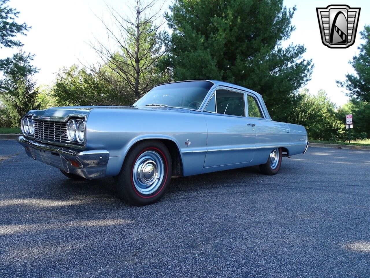 Chevrolet-Biscayne-Berline-1964-Blue-BEIGE-92829-2