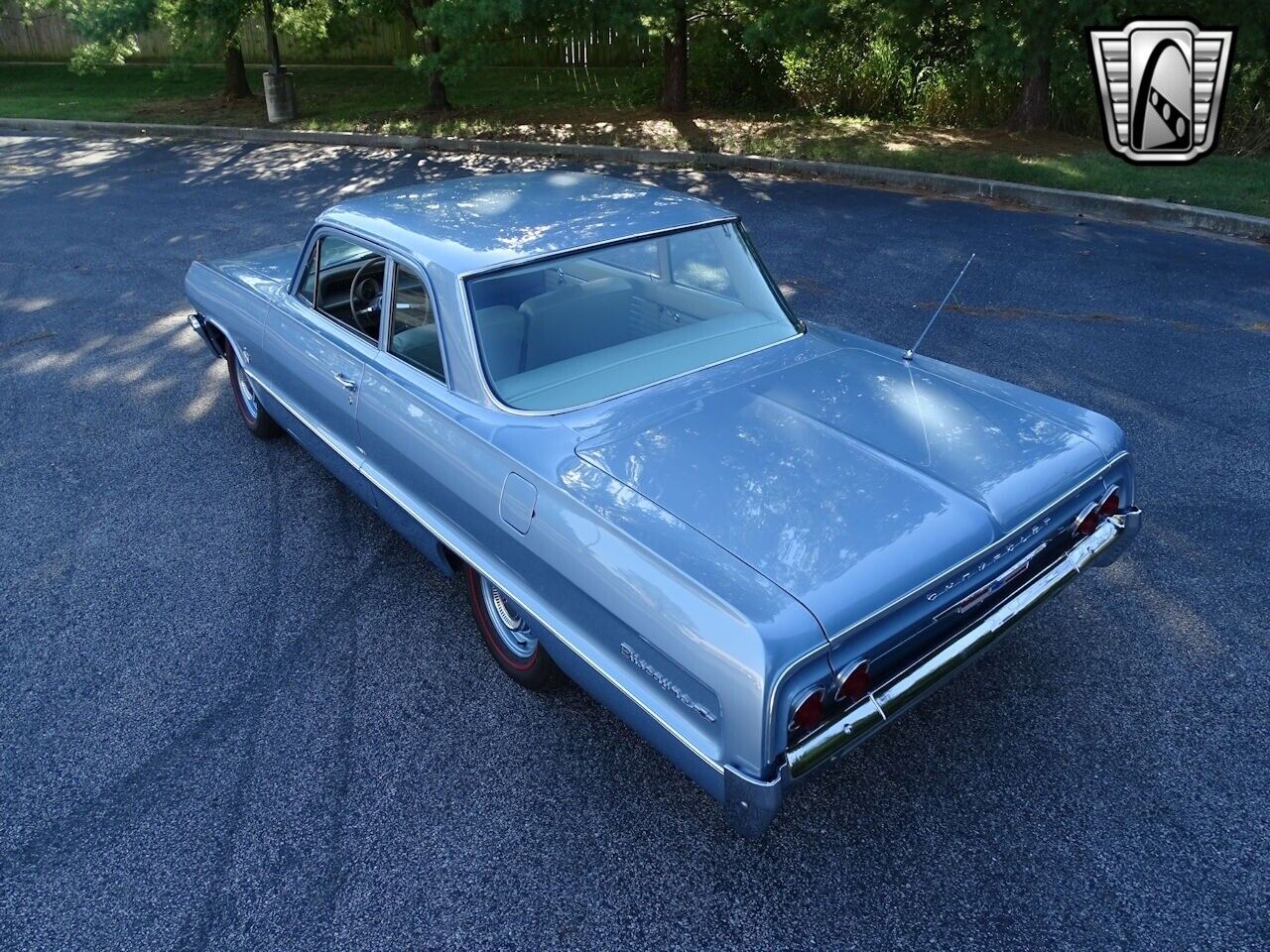 Chevrolet-Biscayne-Berline-1964-Blue-BEIGE-92829-4