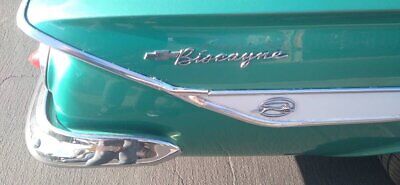 Chevrolet-Biscayne-Coupe-1961-Teal-Teal-144841-20