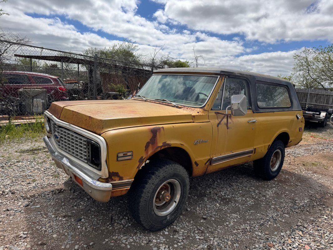 Chevrolet-Blazer-1972-Yellow-Black-99999-1