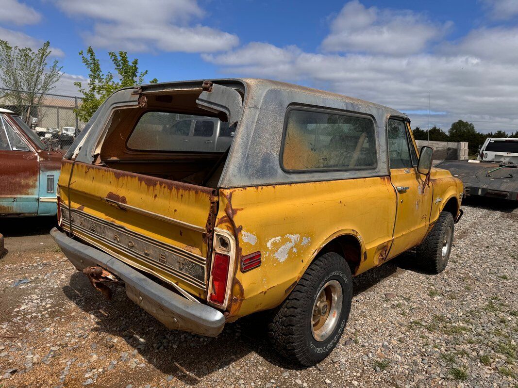 Chevrolet-Blazer-1972-Yellow-Black-99999-2