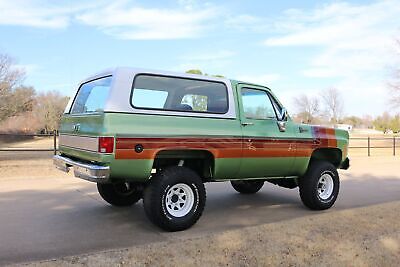 Chevrolet-Blazer-1978-Green-Red-3-4