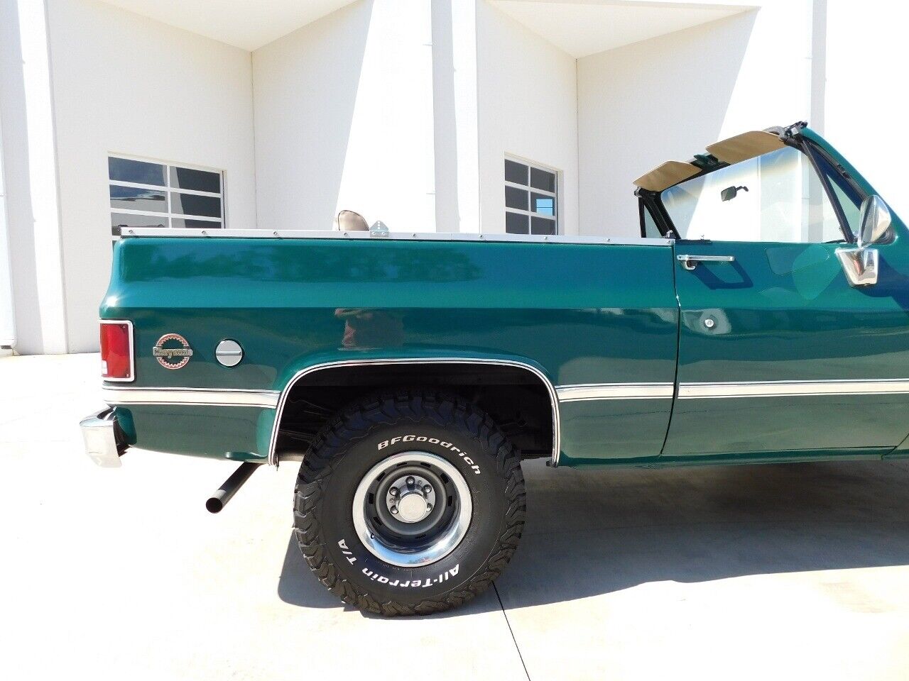 Chevrolet-Blazer-Cabriolet-1973-Green-Saddle-157106-11