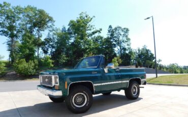 Chevrolet-Blazer-Cabriolet-1973-Green-Saddle-157106-2