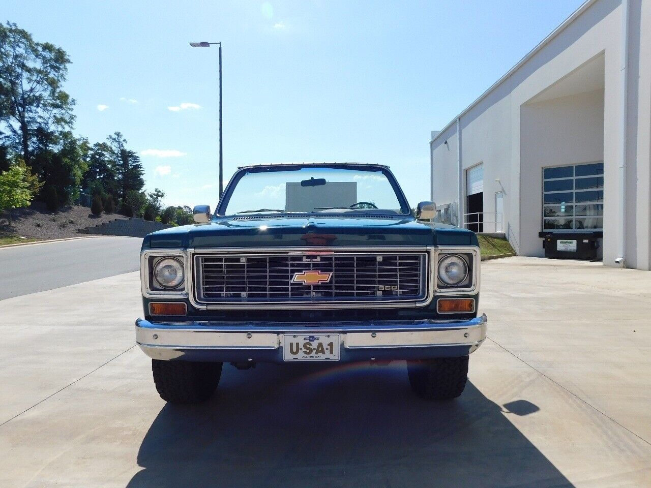 Chevrolet-Blazer-Cabriolet-1973-Green-Saddle-157106-3