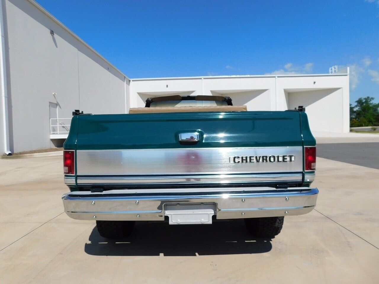 Chevrolet-Blazer-Cabriolet-1973-Green-Saddle-157106-9