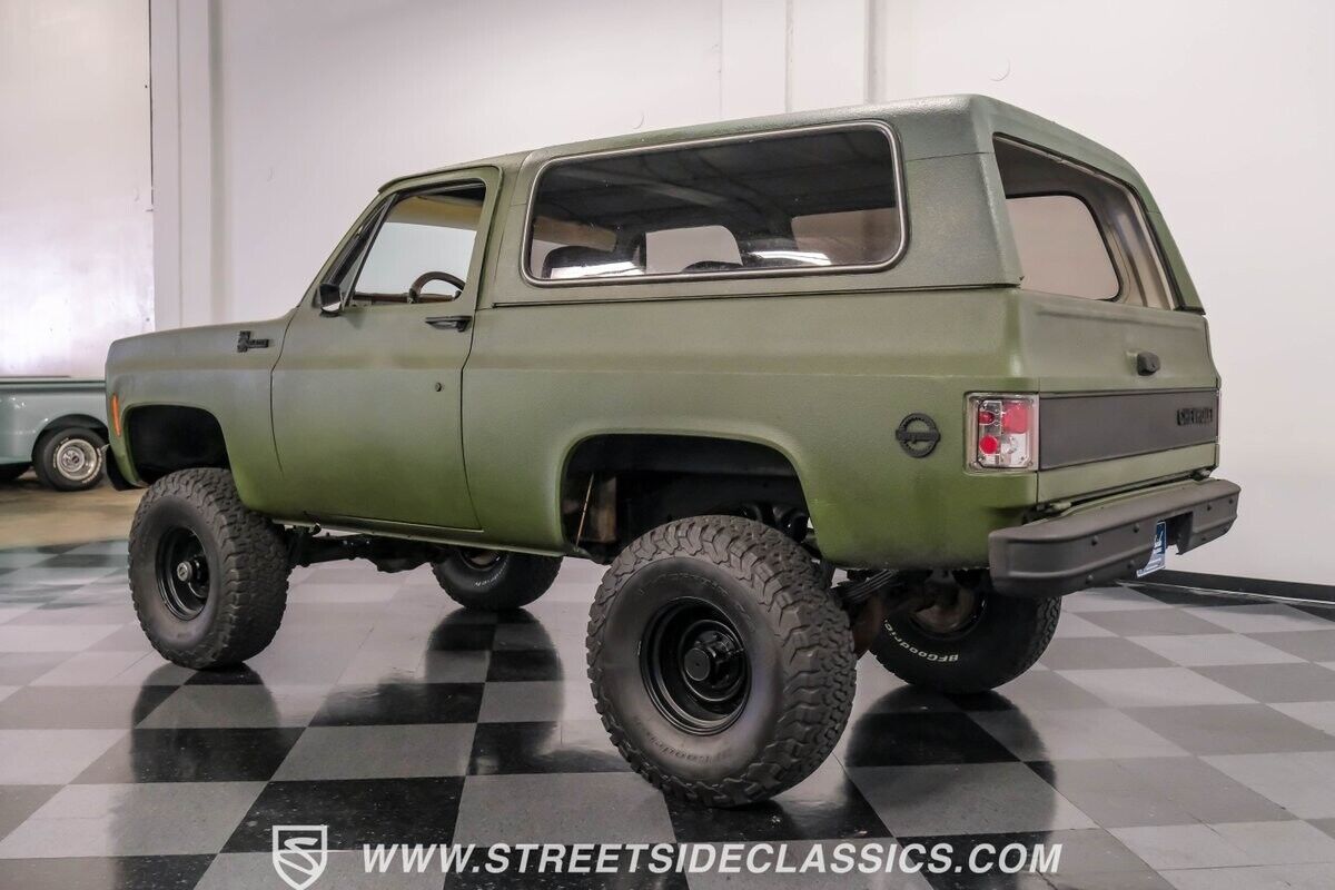 Chevrolet-Blazer-SUV-1979-Green-Tan-90881-7