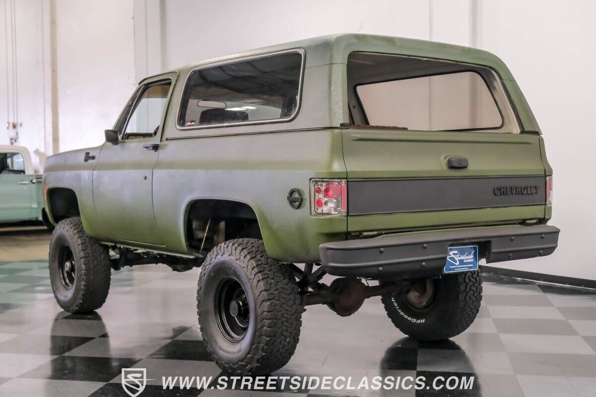 Chevrolet-Blazer-SUV-1979-Green-Tan-90881-9