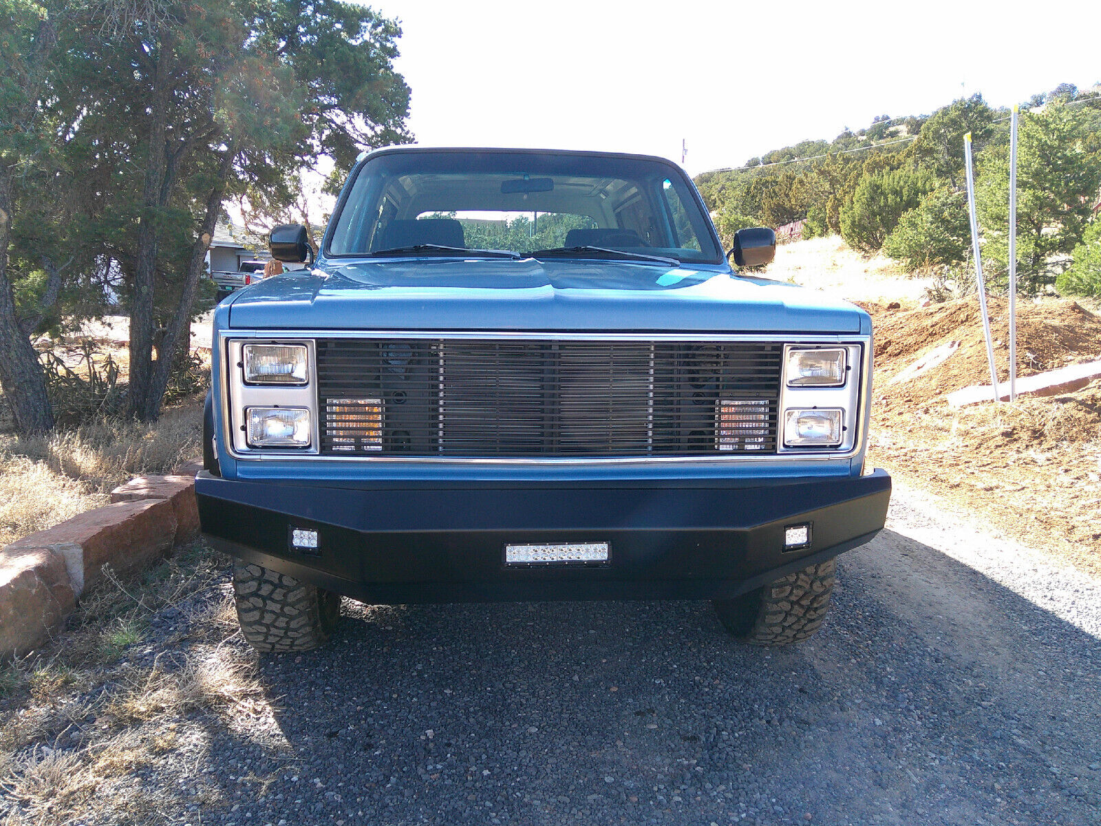 Chevrolet-Blazer-SUV-1983-BlueWhite-BlueBlack-80-1