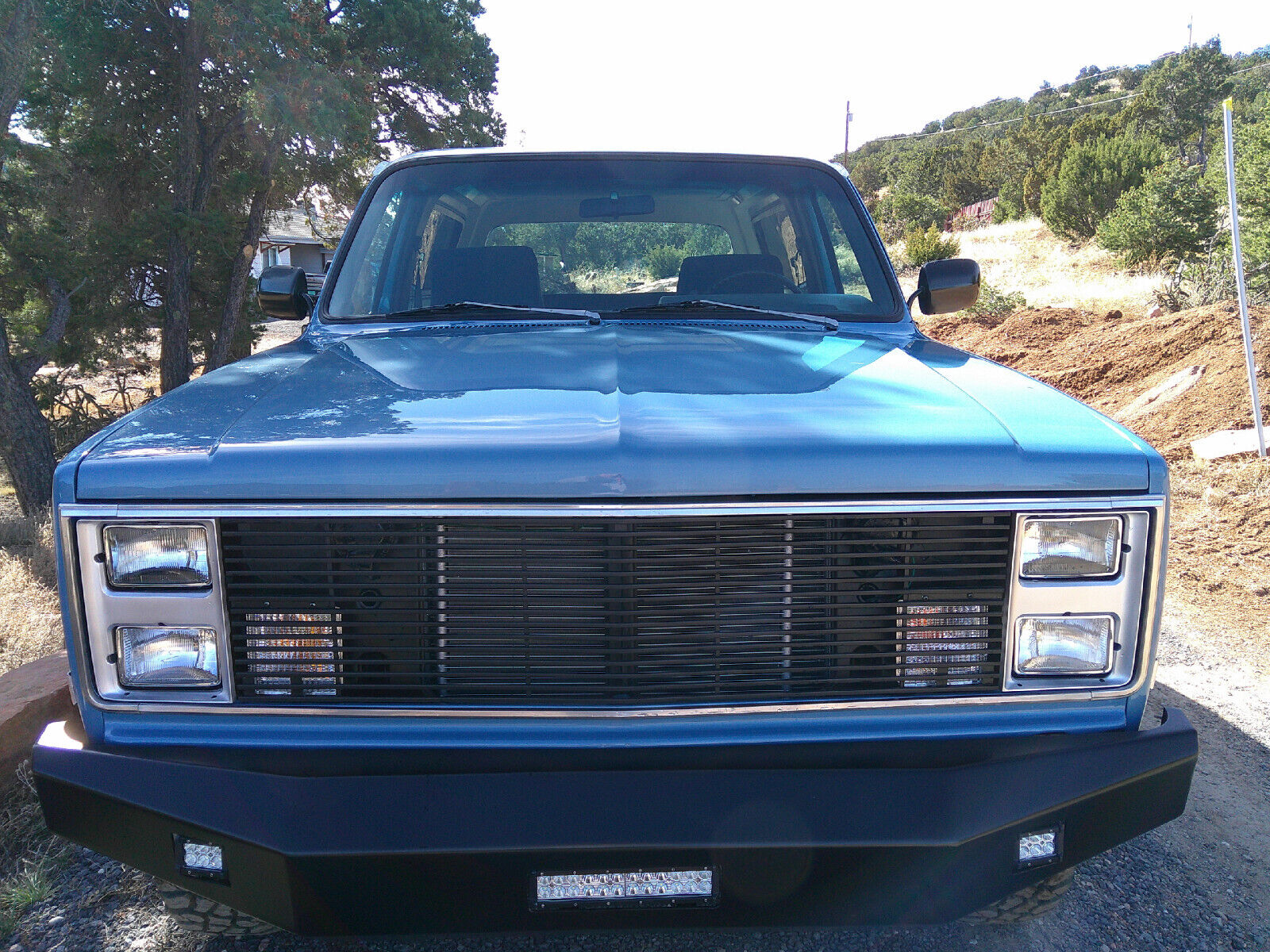 Chevrolet-Blazer-SUV-1983-BlueWhite-BlueBlack-80-3