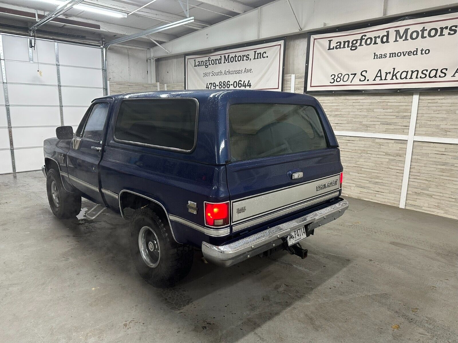 Chevrolet-Blazer-SUV-1986-Blue-Tan-220477-21