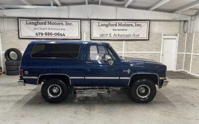 Chevrolet Blazer SUV 1986 à vendre