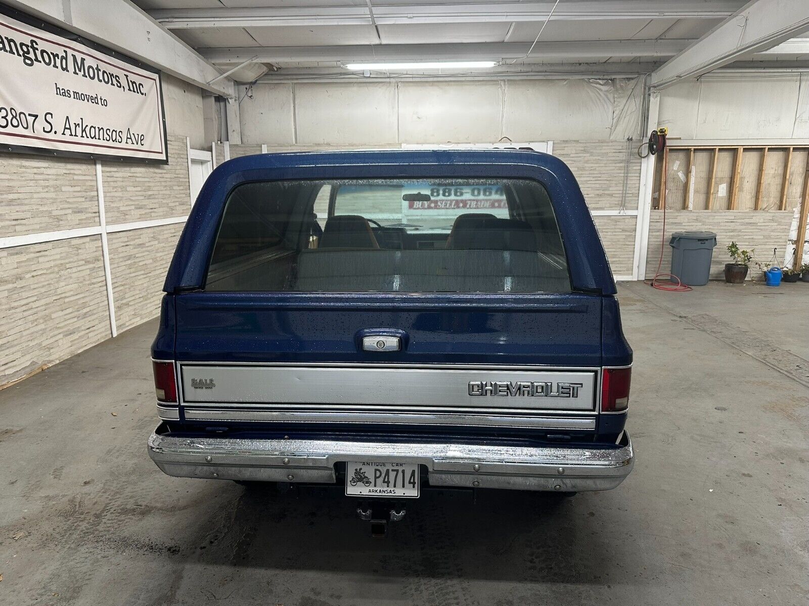 Chevrolet-Blazer-SUV-1986-Blue-Tan-220477-6