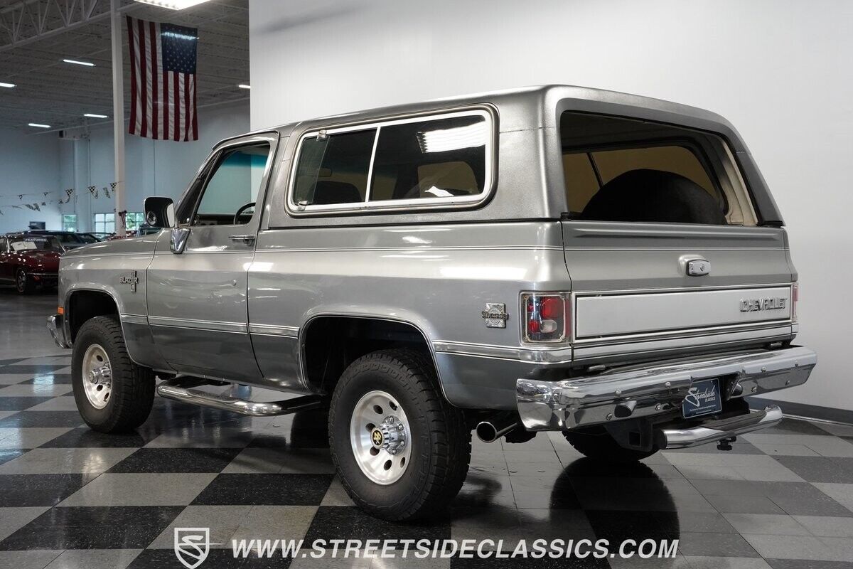 Chevrolet-Blazer-SUV-1987-Silver-Gray-133572-9